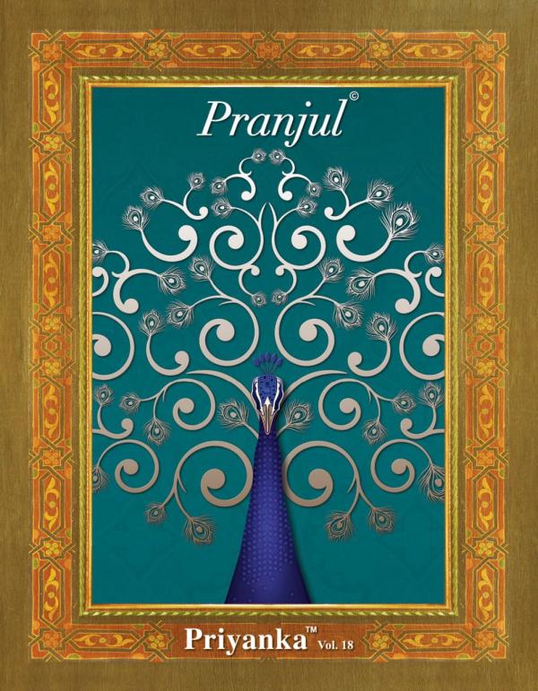 Pranjul Priyanka Vol-18 Cotton Designer Exclusive Dress Material